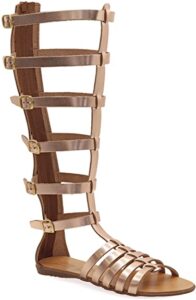 Emmanuela Ancient Greek Style Handmade Leather Gladiator Sandals Review