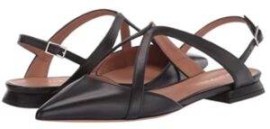 Emporio Armani Cross-Front Flat Mary Jane Review